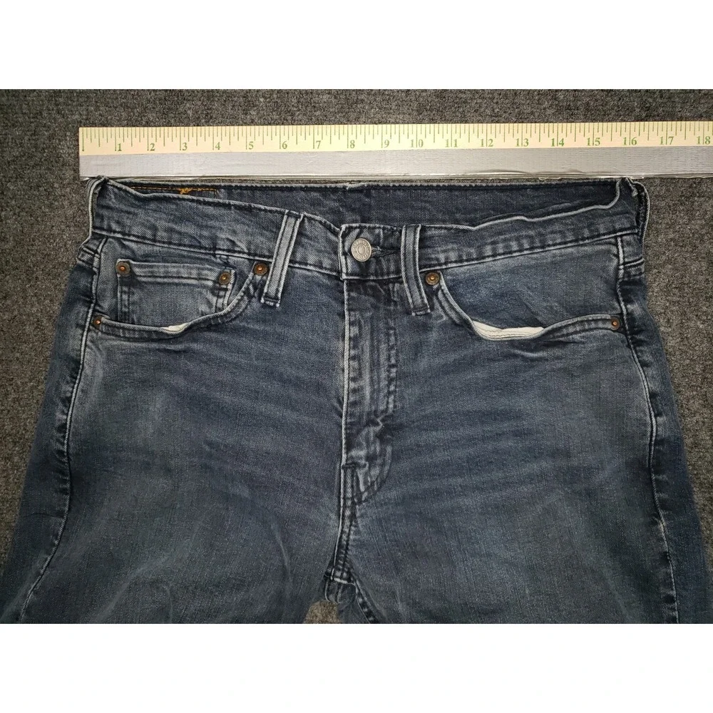 Levis 514 Jeans Mens 32x30 Blue Stretch